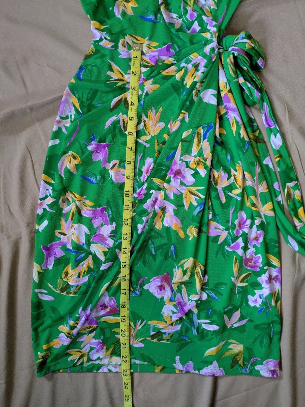 Maggie London Wrap Around Dress - Picture 6 of 8